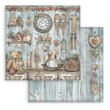 Stamperia, Scrapbooking Pad 8"X8" 10/Pkg, The Owl's House