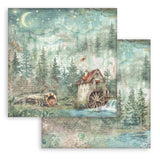 Stamperia, Double-Sided Paper Pad 8"X8" 10/Pkg, Herbarium Silvae (SBBS135)