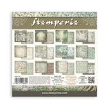 Stamperia, Double-Sided Paper Pad 8"X8" 10/Pkg, Herbarium Silvae (SBBS136)