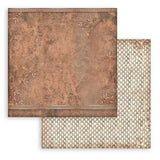 Stamperia Backgrounds Double-Sided Paper Pad 12"X12" 10/Pkg, Vintage Library, 10 Designs/1 Each