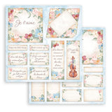 Stamperia Double-Sided Paper Pad 8"X8" 10/Pkg, Create Happiness by Vicky Papaioannou, Oh là là