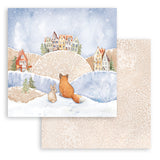 Stamperia Double-Sided Paper Pad 8"X8" 10/Pkg, Winter Valley, 10 Designs/1 Each