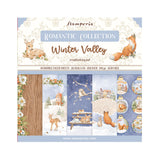 Stamperia Double-Sided Paper Pad 8"X8" 10/Pkg, Winter Valley, 10 Designs/1 Each