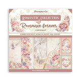 Stamperia Double-Sided Paper Pad 8"X8" 10/Pkg, Romance Forever, 10 Designs/1 Each