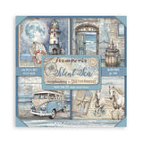Stamperia, Maxi Paper Pad, Single-Sided 8"X8" 22/Pkg, Silent Sea