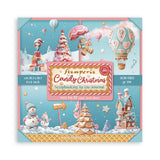 Stamperia, Single-Sided Paper Pad 8"X8" 22/Pkg, Candy Christmas (SBBSXB15)