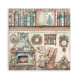 Stamperia, Maxi Paper Pad, Single-Sided 8"X8" 22/Pkg, The Owl's House