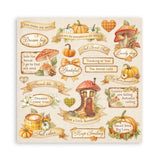 Stamperia, Single-Sided Maxi Paper Pad 8"X8" 22/Pkg, Whispering Woods (SBBSXB17)