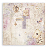 Stamperia, Single-Sided Paper Pad 8"X8" 22/Pkg, Quiet Days (SBBSXB19)