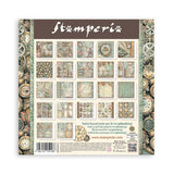 Stamperia Single-Sided Paper Pad 8"X8" 22/Pkg, Gardens of Time (SBBSXB24)