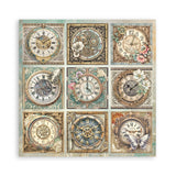 Stamperia Single-Sided Paper Pad 8"X8" 22/Pkg, Gardens of Time (SBBSXB24)