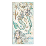 Stamperia Collectables Double-Sided Paper 6"X12" 10/Pkg, Songs Of The Sea, 10 Designs/1 Each