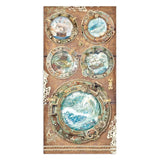 Stamperia Collectables Double-Sided Paper 6"X12" 10/Pkg, Songs Of The Sea, 10 Designs/1 Each