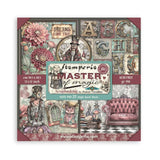 Stamperia, Single-Sided Paper Pad 12"X12" 22/Pkg, Master Of Magic