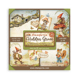Stamperia, Romantic Collection, Maxi Paper Pad 12"x12" 22/Pkg, Hidden Grove