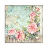 Stamperia Single-Sided Paper Pad 12"x12" 22/Pkg, House of Roses