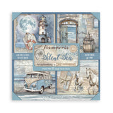 Stamperia, Maxi Paper Pad, Single-Sided 12"X12" 22/Pkg, Silent Sea