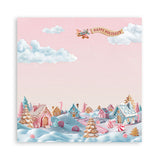 Stamperia, Single-Sided Maxi Paper Pad, 12"x12" 22/Pkg, Candy Christmas (SBBXLB27)