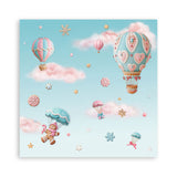 Stamperia, Single-Sided Maxi Paper Pad, 12"x12" 22/Pkg, Candy Christmas (SBBXLB27)