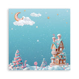 Stamperia, Single-Sided Maxi Paper Pad, 12"x12" 22/Pkg, Candy Christmas (SBBXLB27)