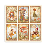 Stamperia, Single-Sided Maxi Paper Pad 12"x12" 22/Pkg, Whispering Woods (SBBXLB29)