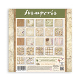 Stamperia, Maxi Single-Sided Paper Pad 12"x12" 22/Pkg, All Around (SBBXLB37)