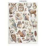 Stamperia, Junk Journal Stickers, Cut-outs And Backgrounds, The Owl's House