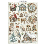 Stamperia, Junk Journal Stickers, Cut-outs And Backgrounds, The Owl's House