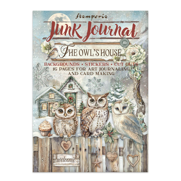 Stamperia, Junk Journal Stickers, Cut-outs And Backgrounds, The Owl's House