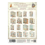 Stamperia Junk Journal Backgrounds + Stickers + Cut Outs, Art of Travelling (SBJK18)