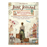 Stamperia Junk Journal Backgrounds + Stickers + Cut Outs, Art of Travelling (SBJK18)