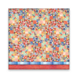 Stamperia, 30X30cm (12"X12") Fabric Sheets, Bauhaus