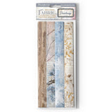 Stamperia Polyester Fabric 12"X12" 4/Pkg, Create Happiness Dewdrops