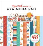 Echo Park, Cardmakers MegaPad 6"X6", Summer Break (SBR426031) - Scrapbooking Fairies