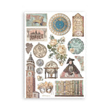 Stamperia, A5 Washi Pad 8/Pkg, Venice City of Art (SBW21)