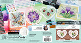 Waffle Flower, Stitchable Cards Cross Stitch Pattern, In Bloom (SCP2312)