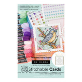 Waffle Flower, Stitchable Cards Cross Stitch Pattern, In Bloom (SCP2312)