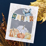 Spellbinders, Foiled Vellum 6"x6" Paper Pad From The Serenade of Autumn Collection (SCS-306)