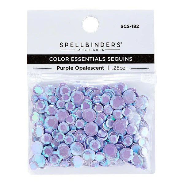 Spellbinders, Opalescent Color Essentials Sequins, Purple (SCS-182)