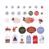 Spellbinders, Printed Die Cuts, Winter Wonderland Sentiments (SCS-245)