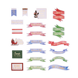 Spellbinders, Printed Die Cuts, Winter Wonderland Sentiments (SCS-245)