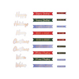 Spellbinders, Printed Die Cuts, Winter Wonderland Sentiments (SCS-245)