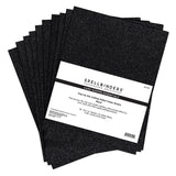 Spellbinders, Pop-Up Die Cutting Glitter Foam Sheets, Black (SCS-292)