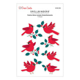 Spellbinders, Dimensional Stickers, Dear Santa Festive Birds (SCSE-050)