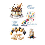 Spellbinders Rub-Ons, Birthday Cheers (SCSR-010)