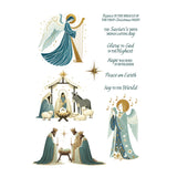 Spellbinders Rub-Ons, First Christmas Night (SCSR-017)