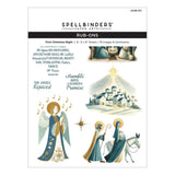 Spellbinders Rub-Ons, First Christmas Night (SCSR-017)