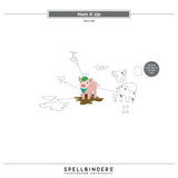 Spellbinders, Clear Stamp & Die Set On the Farm Collection, Ham It Up (SDS-199) - Scrapbooking Fairies