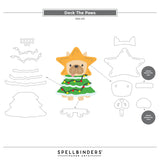 Spellbinders, Merry Mischief Clear Stamp & Die Set, Merry Mischief, Deck the Paws (SDS-211)