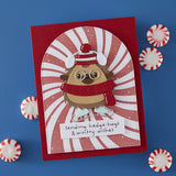 Spellbinders, Merry Mischief Clear Stamp & Die Set, Hedge-Hugs (SDS-213)